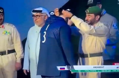Адам Кадыров получил новую медаль — за победу в соревновании, в котором он не участвовал